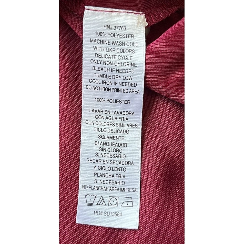 Callaway Golf Polo Opti Dri Dark Purple/red Short Sleeve Shirt Mens 3XL - Picture 6 of 8